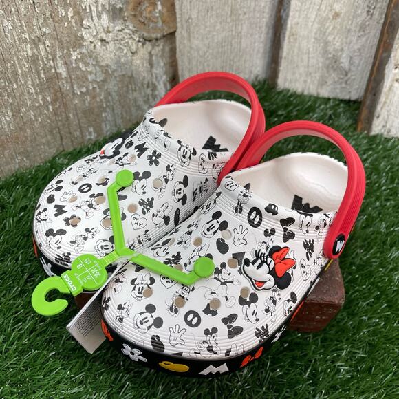 CROCS Mickey Mouse Offcourt Clogs C13 - Picture 1 of 5